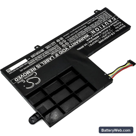 Lenovo Yoga 510 Replacement Battery, 7.6V, 4600mAh, Li-Polymer 2