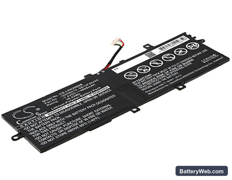 Lenovo ThinkPad Helix 2 Replacement Battery, 7.4V, 4800mAh, Li-Polymer 1