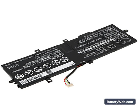 Lenovo ThinkPad Helix 2 Replacement Battery, 7.4V, 4800mAh, Li-Polymer 2