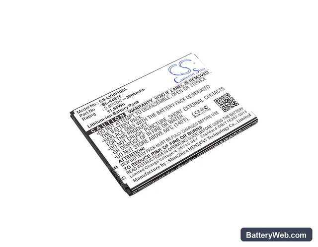 LG VS995 Replacement Battery, 3.85V, 3000mAh, Li-ion 1