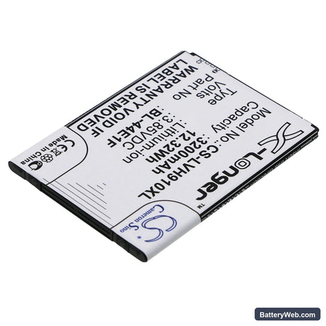 LG VS995 Replacement Battery, 3.85V, 3200mAh, Li-ion 2