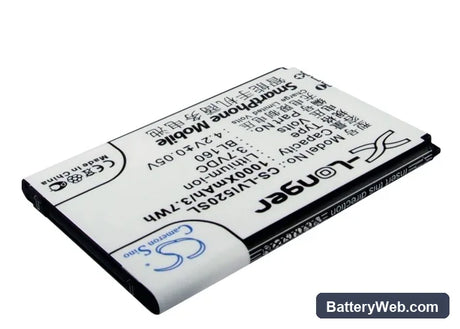 Lenovo I200 Replacement Battery, 3.7V, 1000mAh, Li-ion 2
