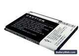 Lenovo I200 Replacement Battery, 3.7V, 1000mAh, Li-ion 3