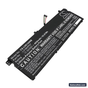 Lenovo Thinkbook 14 G4+IAP Replacement Battery, 11.52V, 4850mAh, Li-Polymer 1