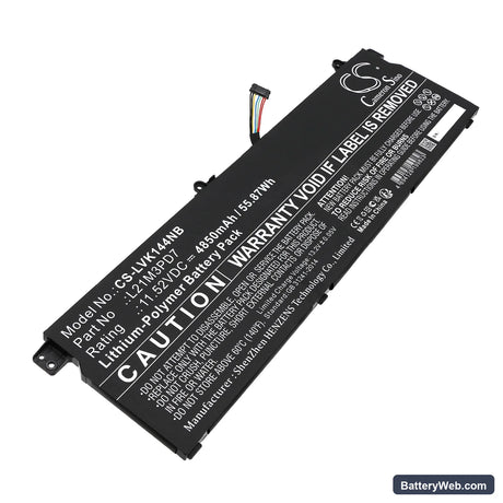 Lenovo Thinkbook 14 G4+IAP Replacement Battery, 11.52V, 4850mAh, Li-Polymer 1