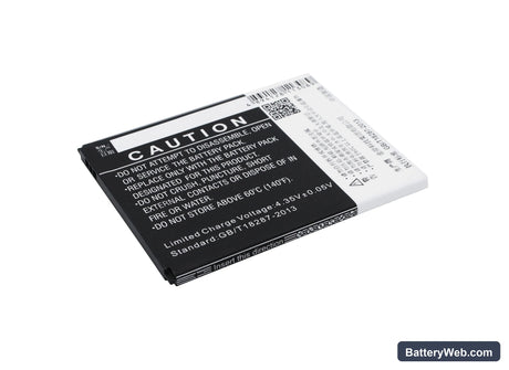 Lenovo Lemon 3 Replacement Battery, 3.8V, 2700mAh, Li-Polymer 4