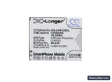 Lenovo Lemon 3 Replacement Battery, 3.8V, 2700mAh, Li-Polymer 5