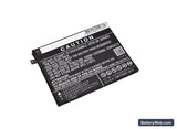 Lenovo K5 Note Replacement Battery, 3.8V, 3400mAh, Li-Polymer 3