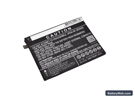 Lenovo K5 Note Replacement Battery, 3.8V, 3400mAh, Li-Polymer 3