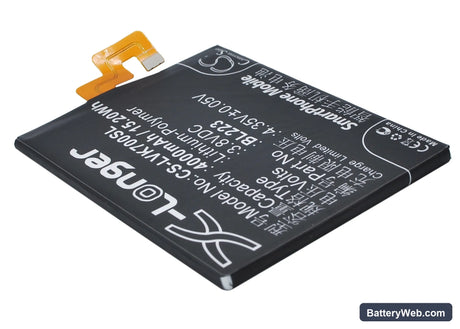 Lenovo K920 Replacement Battery, 3.8V, 4000mAh, Li-Polymer 2