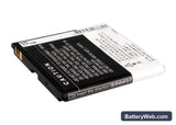 Lenovo K800 Replacement Battery, 3.7V, 1900mAh, Li-ion 3