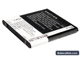 Lenovo K800 Replacement Battery, 3.7V, 1900mAh, Li-ion 4