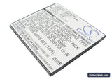 Lenovo S920 Replacement Battery, 3.8V, 2000mAh, Li-ion 1