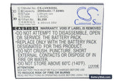 Lenovo S920 Replacement Battery, 3.8V, 2000mAh, Li-ion 5
