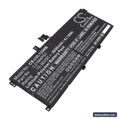 Lenovo ThinkPad L13 Yoga Gen 3(Intel)21B5003MIU Replacement Battery, 15.36V, 2850mAh, Li-Polymer 1