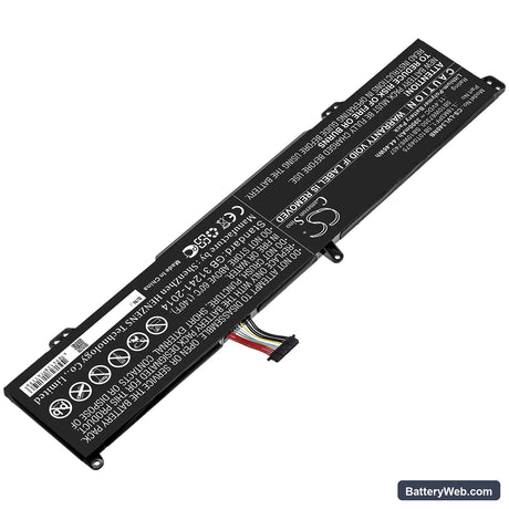 Lenovo IdeaPad L340-15IRH Replacement Battery, 11.4V, 3900mAh, Li-Polymer 2