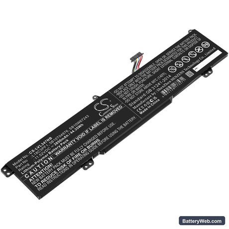 Lenovo Ideapad L340 17 Gaming Replacement Battery, 11.52V, 3850mAh, Li-Polymer 1