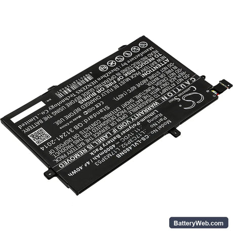 Lenovo ThinkPad L480 Replacement Battery, 11.1V, 4000mAh, Li-Polymer 2