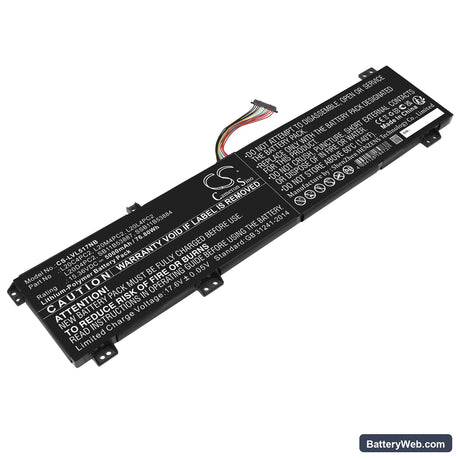 Lenovo Legion 5 17ACH6H-82JY00GMMX Replacement Battery, 15.36V, 5000mAh, Li-Polymer 1
