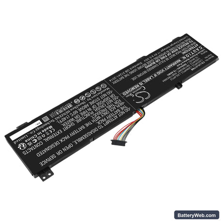 Lenovo Legion 5 17ACH6H-82JY00GMMX Replacement Battery, 15.36V, 5000mAh, Li-Polymer 2