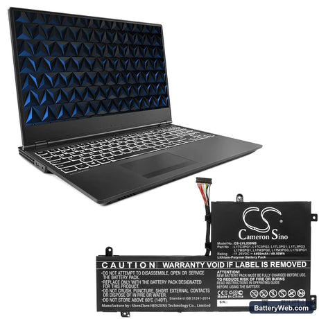 Lenovo Legion Y530 Replacement Battery, 11.25V, 4400mAh, Li-Polymer 5