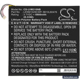 Lenovo Miix 310 Replacement Battery, 3.7V, 6900mAh, Li-Polymer 3