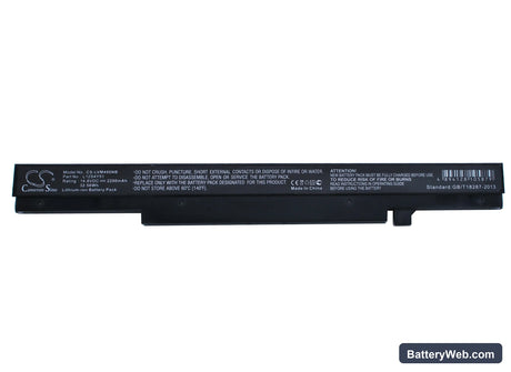 Lenovo IdeaPad K4350 Replacement Battery, 14.8V, 2200mAh, Li-ion 1