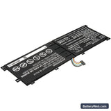 Lenovo IdeaPad Miix 510-12ISK-80U10002GE Replacement Battery, 7.68V, 4850mAh, Li-Polymer 2