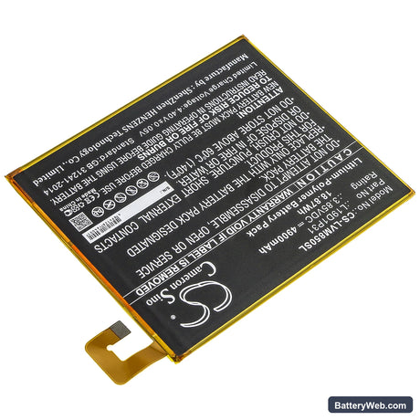 Launch X-431 Turbo Diagnostic Replacement Battery, 3.85V, 4900mAh, Li-Polymer 2