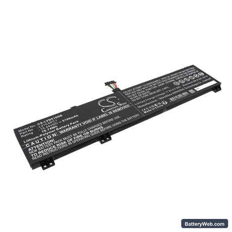Lenovo Legion 5 Pro 16IAH7H 82RF005PID Replacement Battery, 15.44V, 5100mAh, Li-Polymer 1