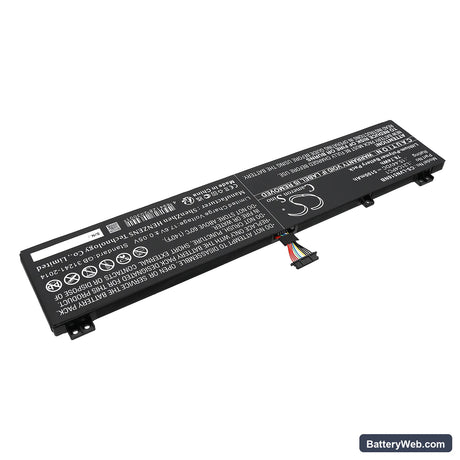 Lenovo Legion 5 Pro 16IAH7H 82RF005PID Replacement Battery, 15.44V, 5100mAh, Li-Polymer 2
