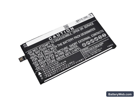 Lenovo Vibe P1 Replacement Battery, 3.8V, 4900mAh, Li-Polymer 3