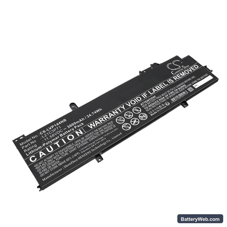 Lenovo ThinkPad P14S Gen3 Replacement Battery, 11.58V, 3000mAh, Li-Polymer 1