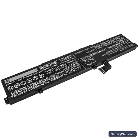 Lenovo ThinkPad P15 Gen 1 20SUS0GA00 Replacement Battery, 11.55V, 8000mAh, Li-Polymer 2