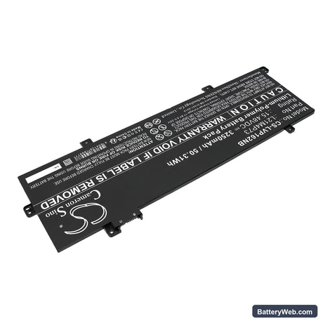 Lenovo ThinkPad P16s Gen 1(Intel)21BT008CRA Replacement Battery, 15.48V, 3250mAh, Li-Polymer 2
