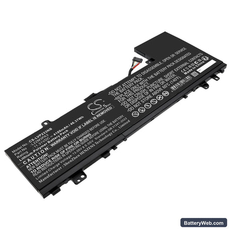 Lenovo IdeaPad Slim 5 14ABR8 82XE0001RK Replacement Battery, 11.31V, 4100mAh, Li-Polymer 1