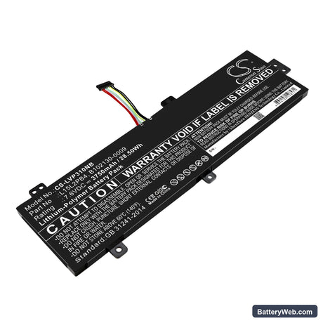 Lenovo ideapad 310 15" Replacement Battery, 7.6V, 3750mAh, Li-Polymer 1