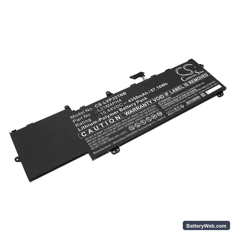 Lenovo ThinkBook Plus G3 IAP 21EL001FFR Replacement Battery, 15.44V, 4350mAh, Li-Polymer 1