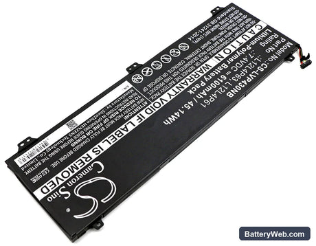Lenovo IdeaPad U330p Replacement Battery, 7.4V, 6100mAh, Li-Polymer 2