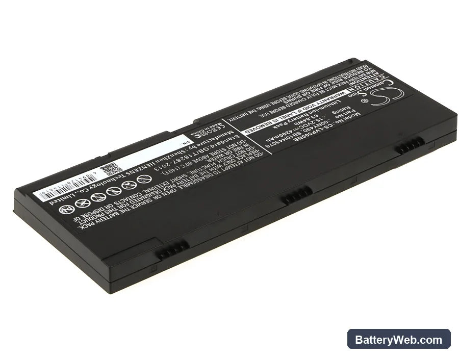 Lenovo ThinkPad P50 Replacement Battery, 15.2V, 4200mAh, Li-ion 2