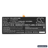 Lenovo IdeaPad Duet 5 Chromebook 13Q7C6 82QS0000US Replacement Battery, 7.72V, 5300mAh, Li-Polymer 3