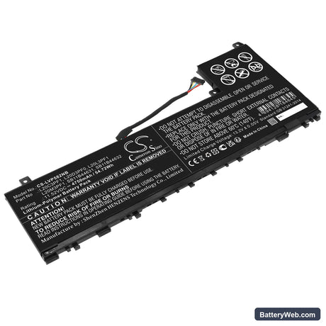 Lenovo IdeaPad 5 Pro 14ITL6-82L30004MX Replacement Battery, 11.52V, 4750mAh, Li-Polymer 1
