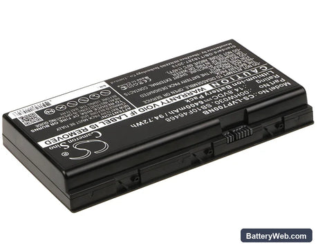 Lenovo ThinkPad P70 Replacement Battery, 14.8V, 6400mAh, Li-ion 2