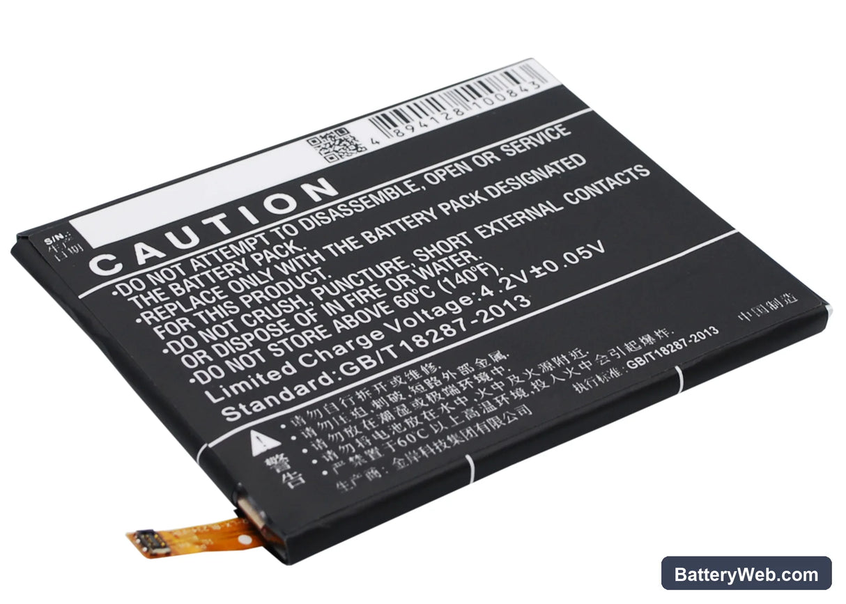 Lenovo P70t Replacement Battery, 3.8V, 4000mAh, Li-Polymer 4