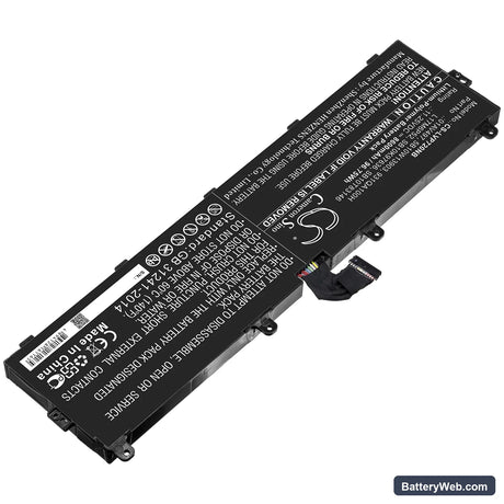 Lenovo ThinkPad P72 Replacement Battery, 11.25V, 8600mAh, Li-Polymer 2
