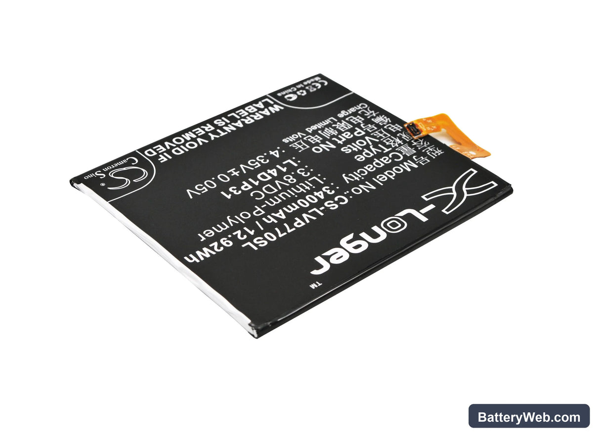 Lenovo PB1-770N Replacement Battery, 3.8V, 3400mAh, Li-Polymer 2
