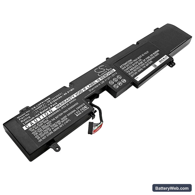 Lenovo IdeaPad Y900 Replacement Battery, 11.1V, 8100mAh, Li-ion 1