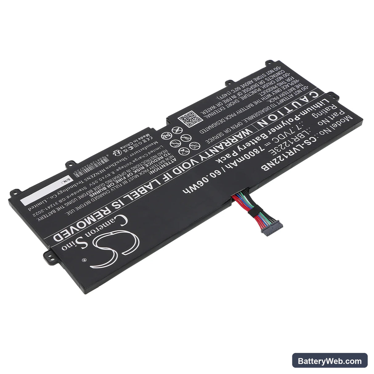 LG 14Z970 Replacement Battery, 7.7V, 7800mAh, Li-Polymer 2