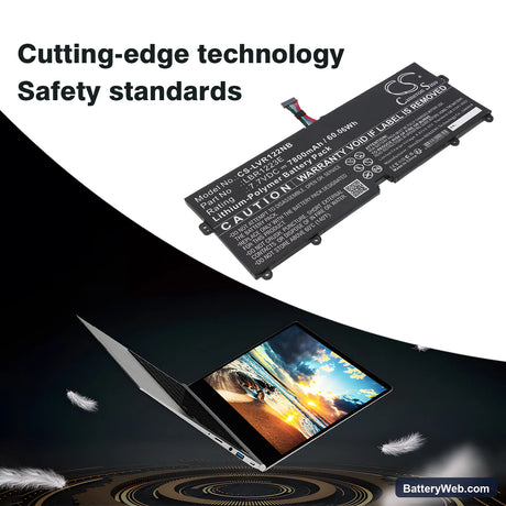 LG 14Z970 Replacement Battery, 7.7V, 7800mAh, Li-Polymer 6