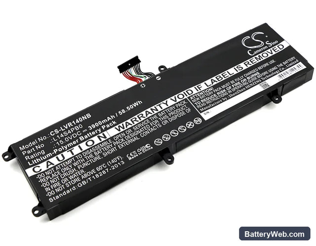 Lenovo Savers 14 Replacement Battery, 15V, 3900mAh, Li-Polymer 1